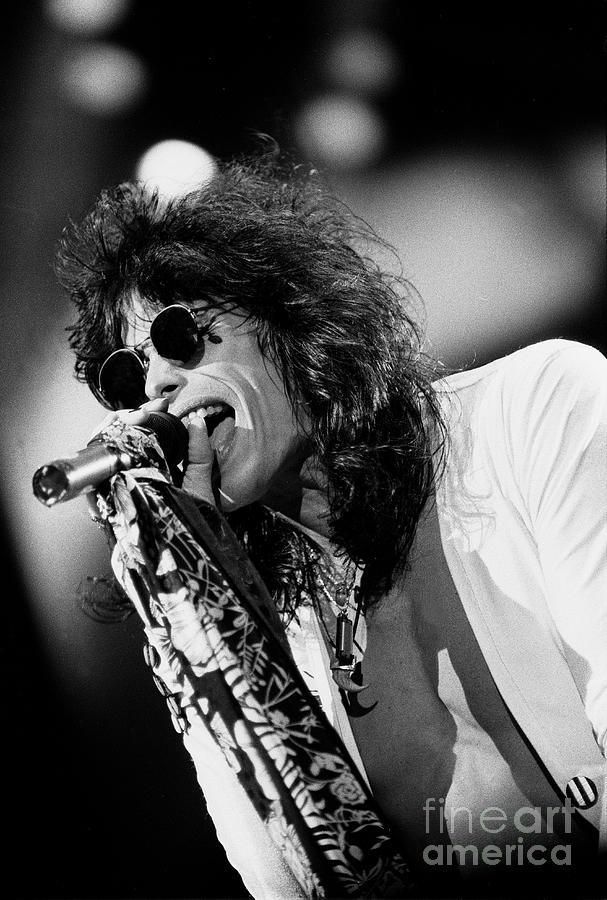Steven Tyler Photograph - Steven Tyler - Aerosmith #8 by Concert Photos