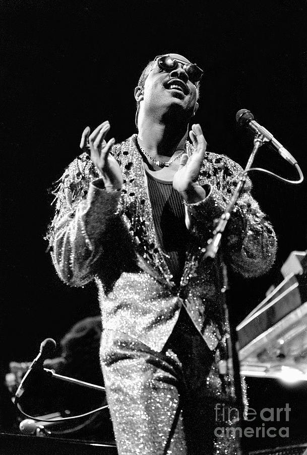 Stevie Wonder Photograph by Concert Photos