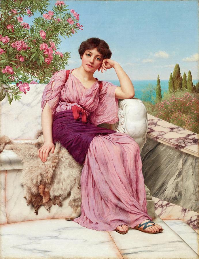 Sweet Dreams Painting by John William Godward - Fine Art America