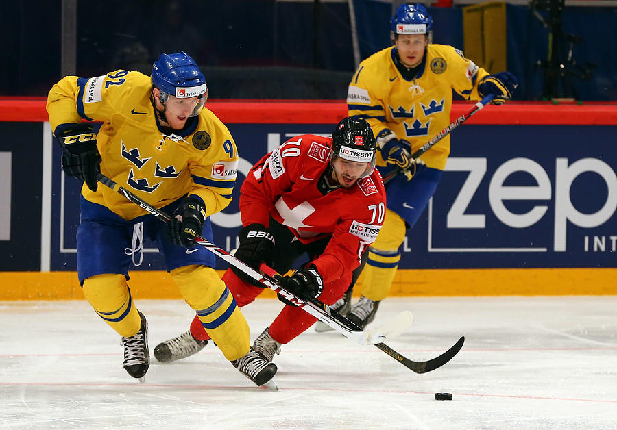 Switzerland v Sweden - 2013 IIHF Ice Hockey World Championship Final #8 Photograph by Martin Rose