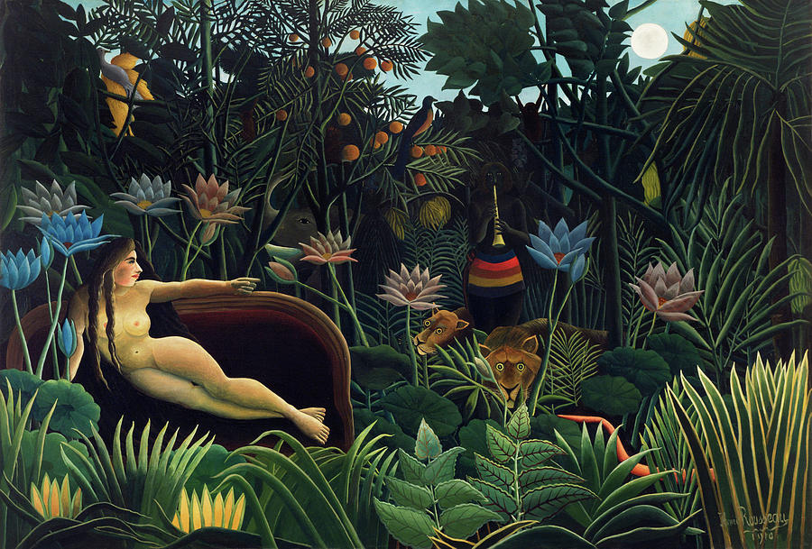 Henri Rousseau Painting - The Dream #8 by Henri Rousseau
