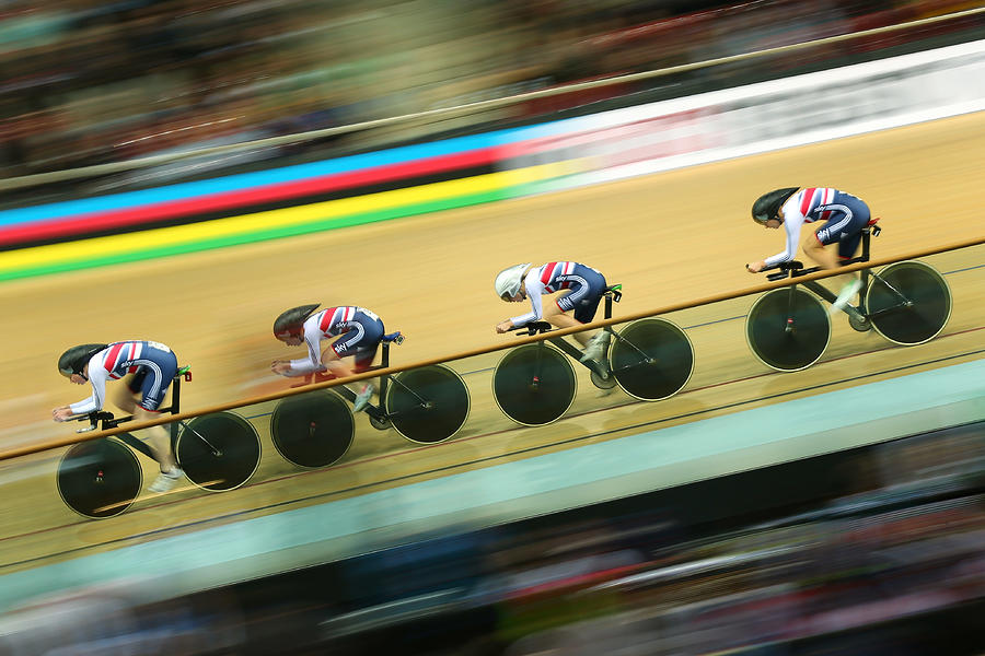 UCI Track Cycling World Championships - Day One #8 Photograph by Alex Livesey
