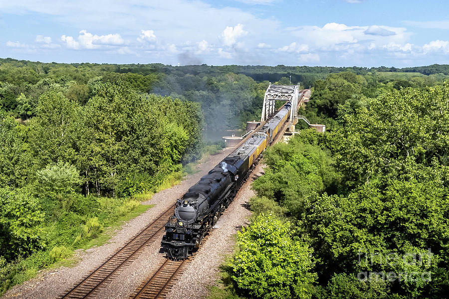 Union Pacific Big Boy 2021 Tour Pyrography by Steelrails Photography