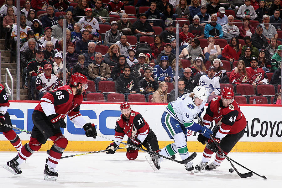 Vancouver Canucks v Arizona Coyotes #8 Photograph by Christian Petersen