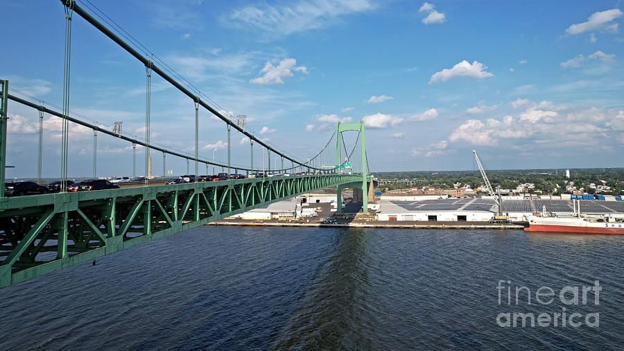 Walt Whitman Bridge Photograph by Ben Schumin - Fine Art America