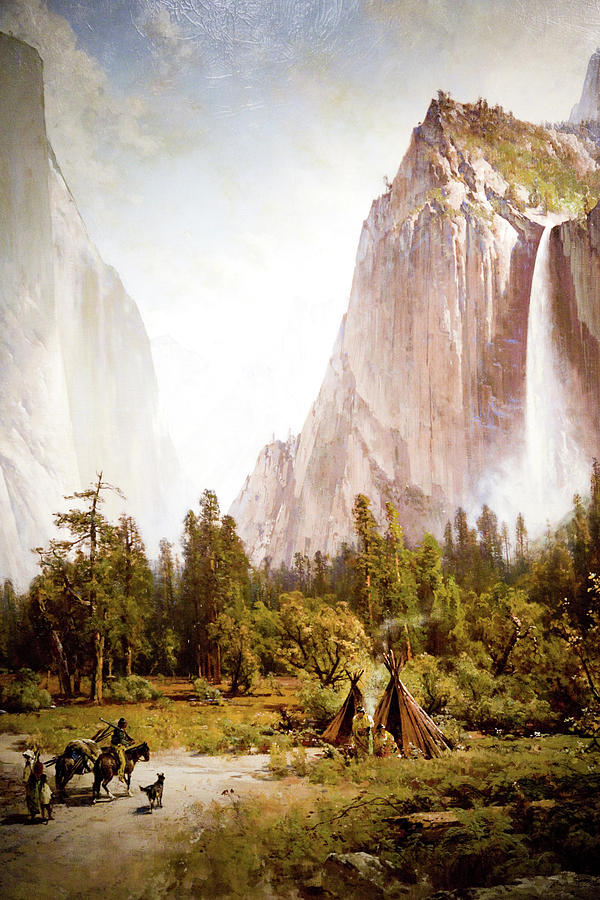 Thomas Hill Painting - Yosemite Valley #8 by Thomas Hill