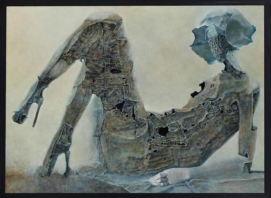 Zdzislaw Beksinski Painting 1929 2005 #8 by Ouyahya Rays