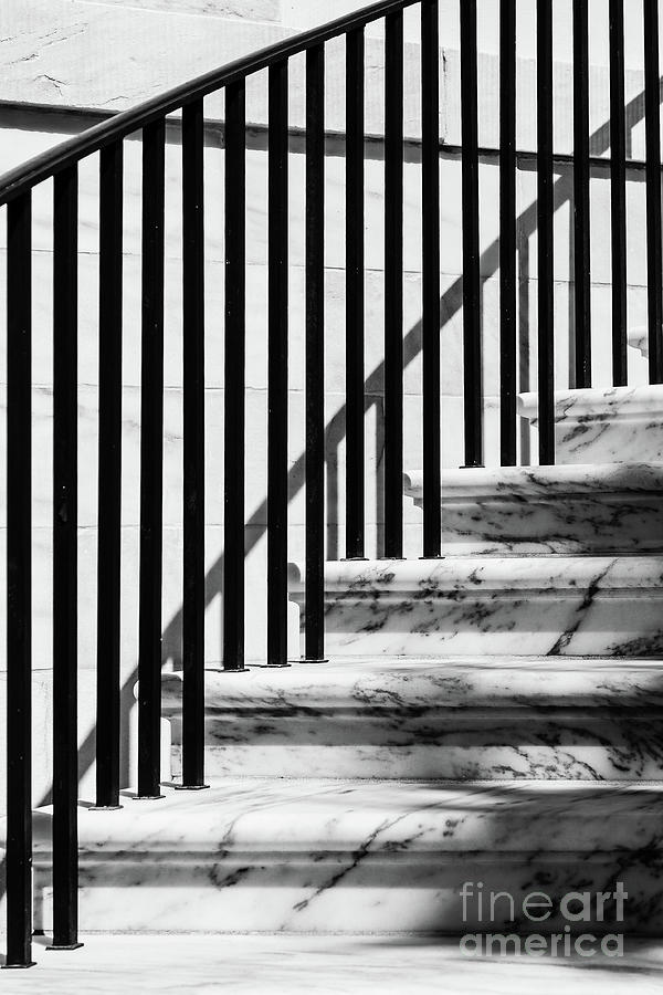 Lines and Shadows, 80 Broad St. Photograph by Charles Hite