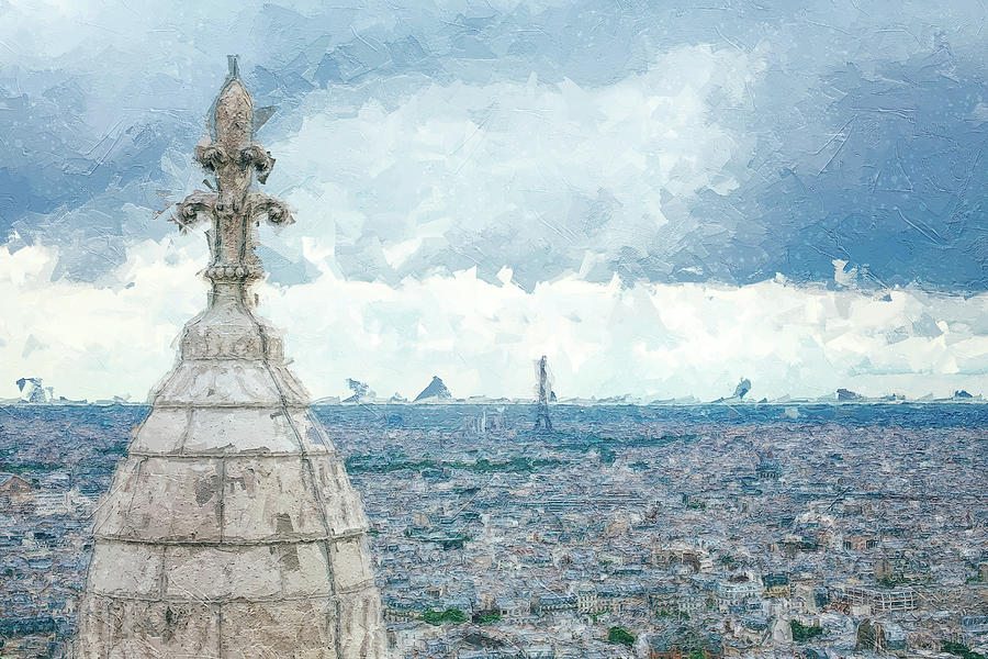 Paris is Forever #80 Digital Art by TintoDesigns