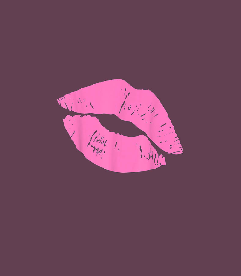 80s Pink Lips Bright Pop Culture 1980s Lovers Digital Art by Xiorre Kal