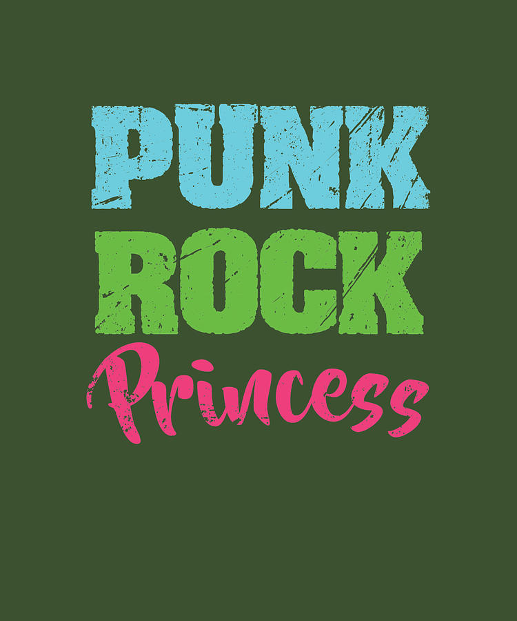 80s Punk Rock Princess Painting by Thompson Rogers | Pixels