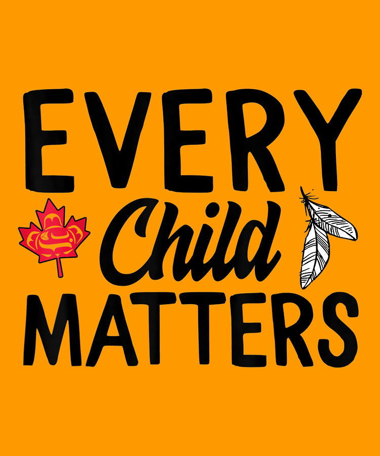 Every Child Matters Canada Orange Day Digital Art by Samuel Dubas Art ...