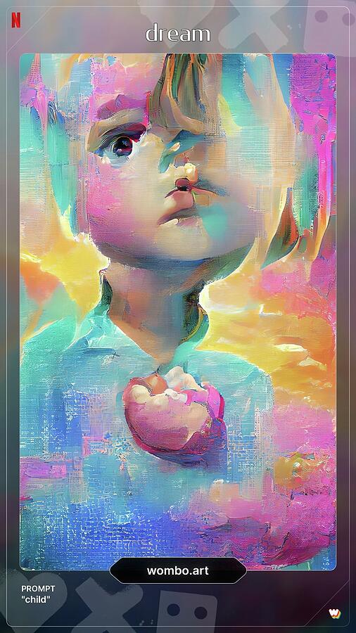 A I A Childs Heart  Digital Art by Denise F Fulmer