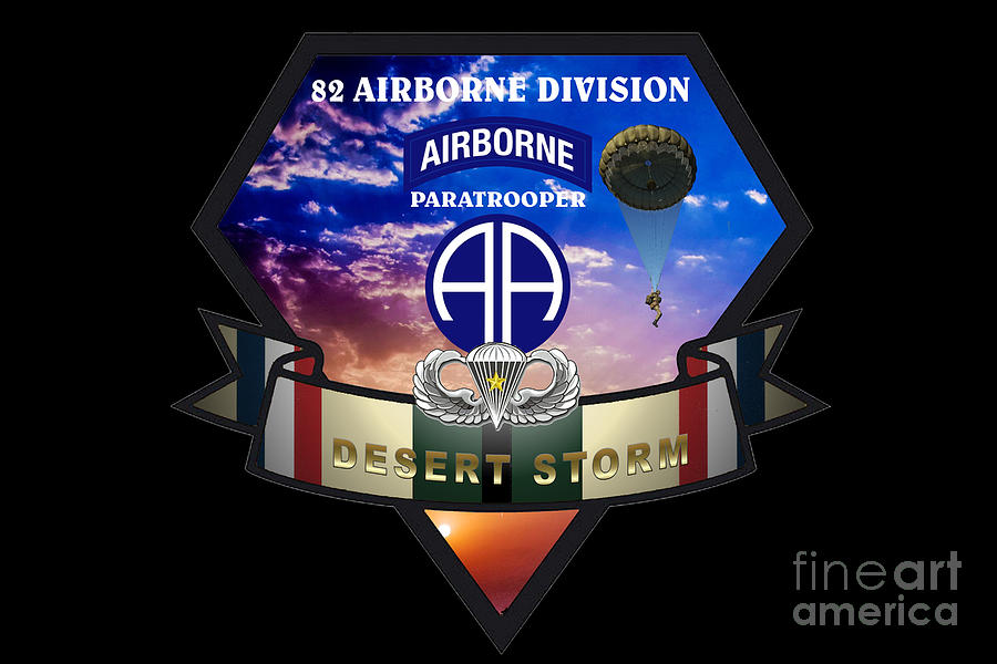 82 Airborne Division Digital Art by Bill Richards