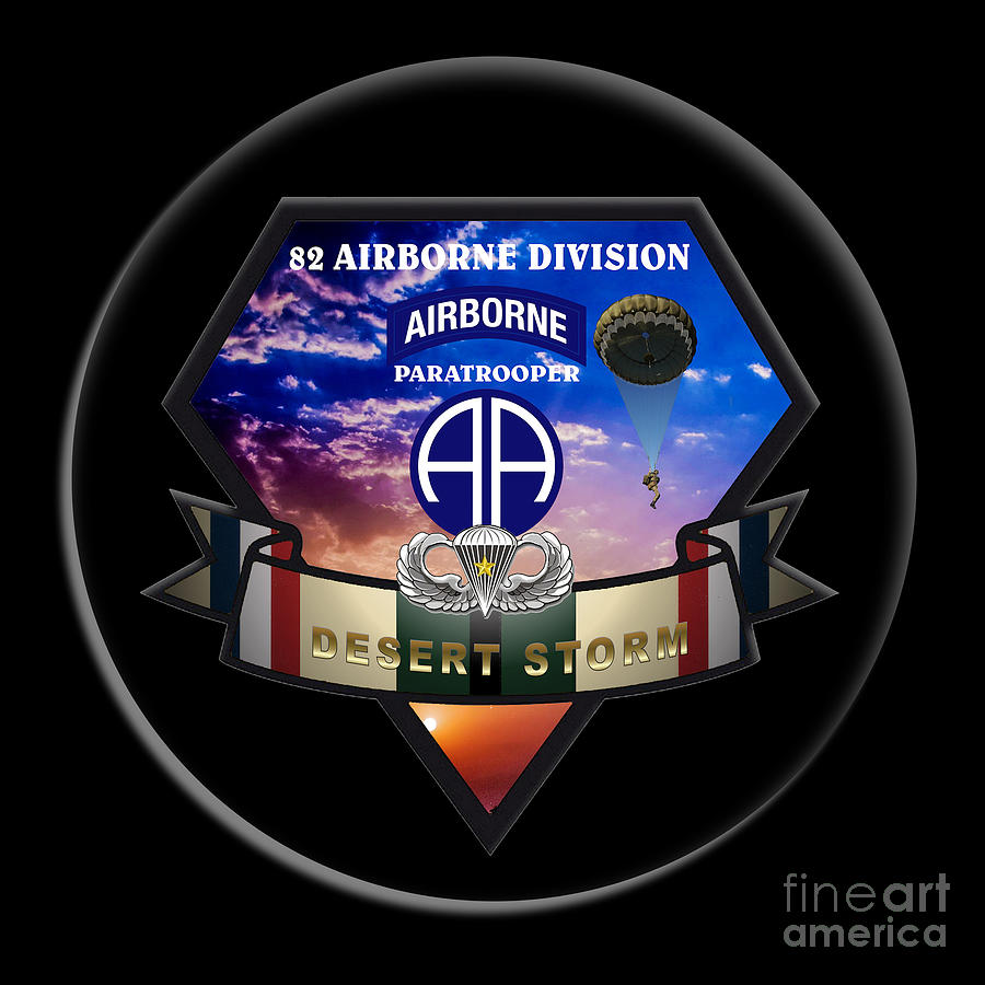 82nd Airborne Digital Art by Bill Richards
