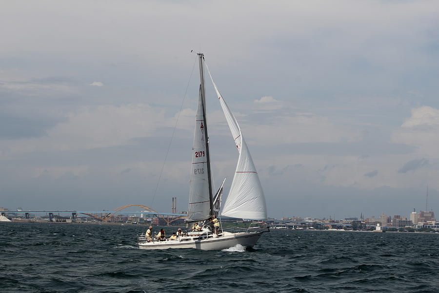 The race #83 Photograph by Jean Wolfrum