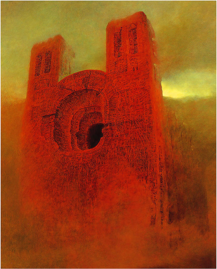 Zdzislaw Beksinski Painting by Ahmed Karimi - Pixels