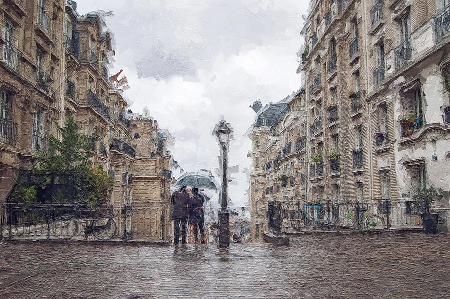 Paris is Forever #84 Digital Art by TintoDesigns