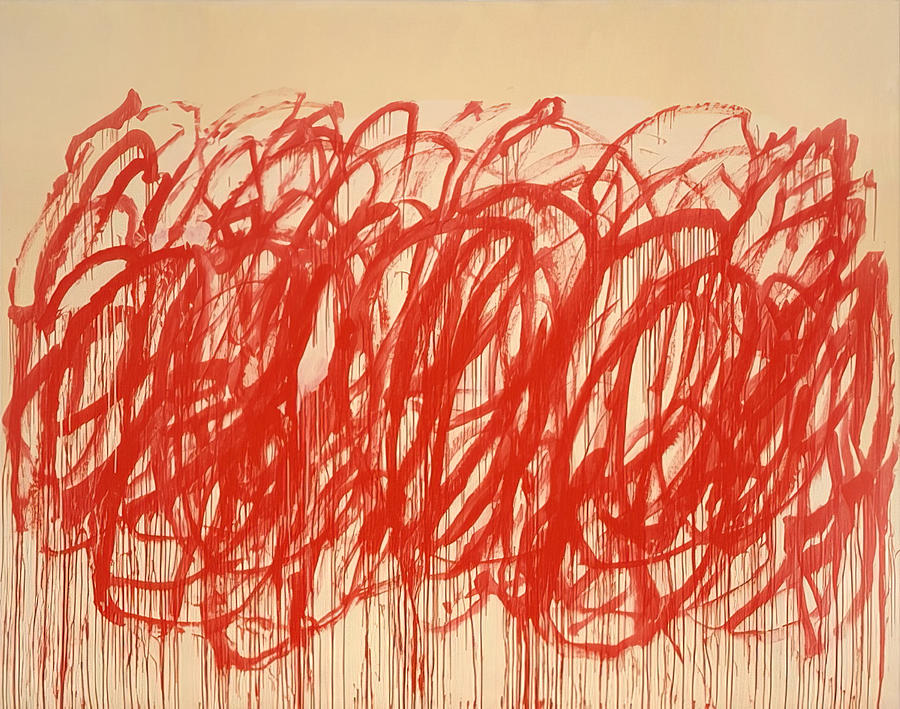Abstract Expressionism Painting - Cy Twombly #85 by Virginia Garney