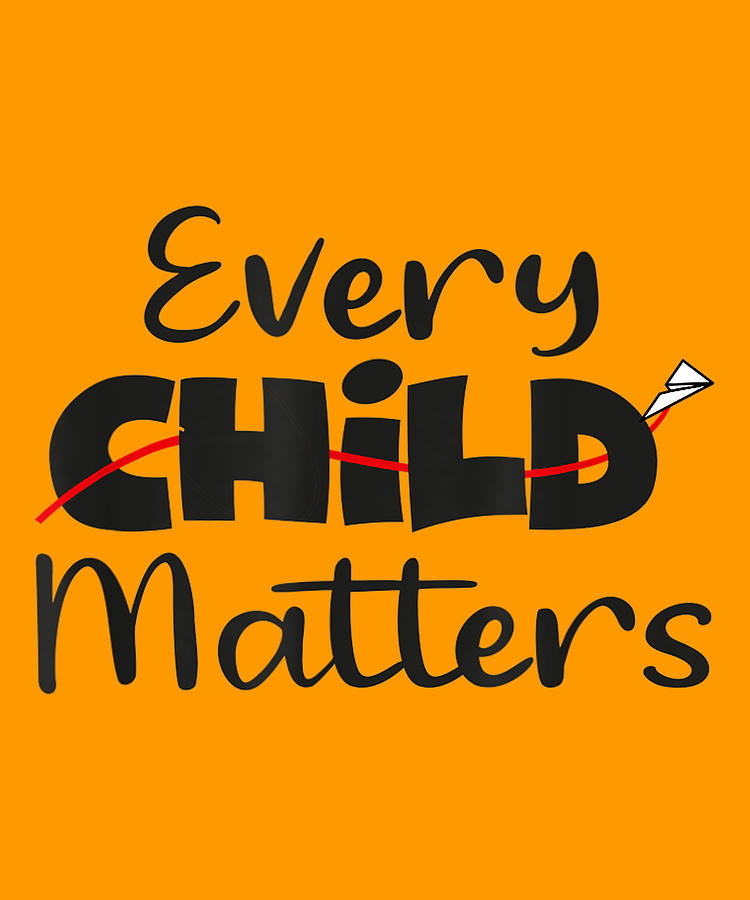 Every Child Matters Canada Orange Day Digital Art by Samuel Dubas Art ...