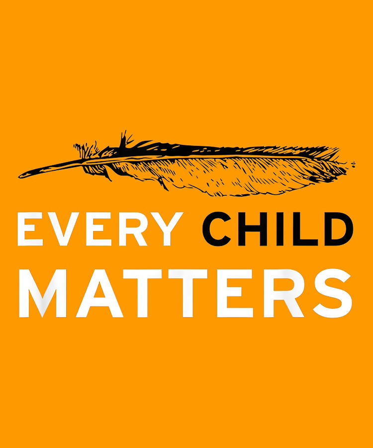 Every Child Matters Canada Orange Day Digital Art by Samuel Dubas Art ...