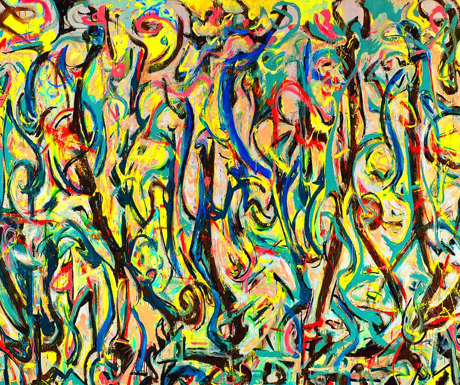 Jackson Pollock Art Painting by Canvas Covela Fine Art America