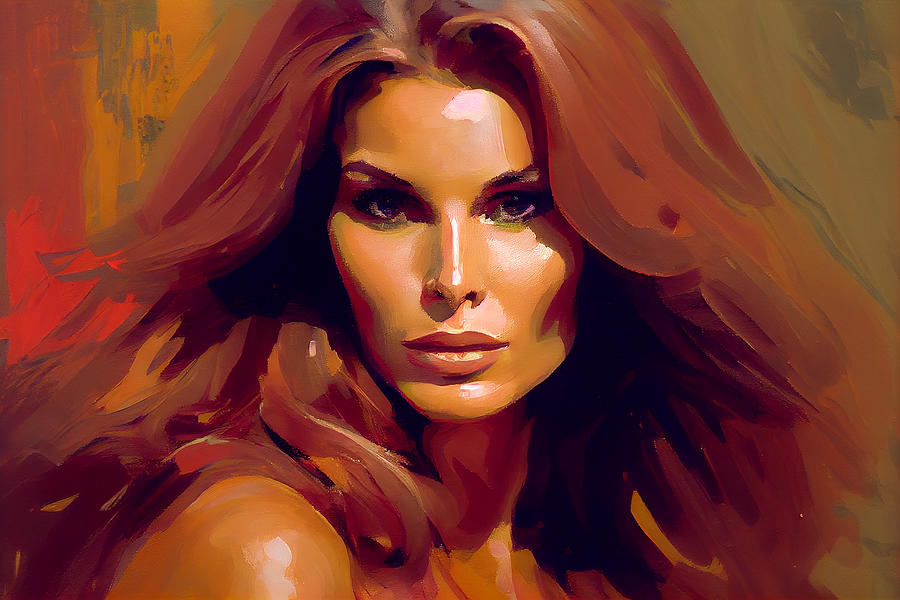 Raquel Welch 1940-2023 Mixed Media by Stephen Smith Galleries - Pixels