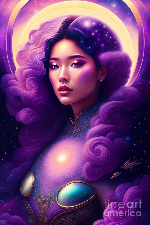 The Beautiful Woman Body Fantasy Universe Digital Art by Boon Mee ...