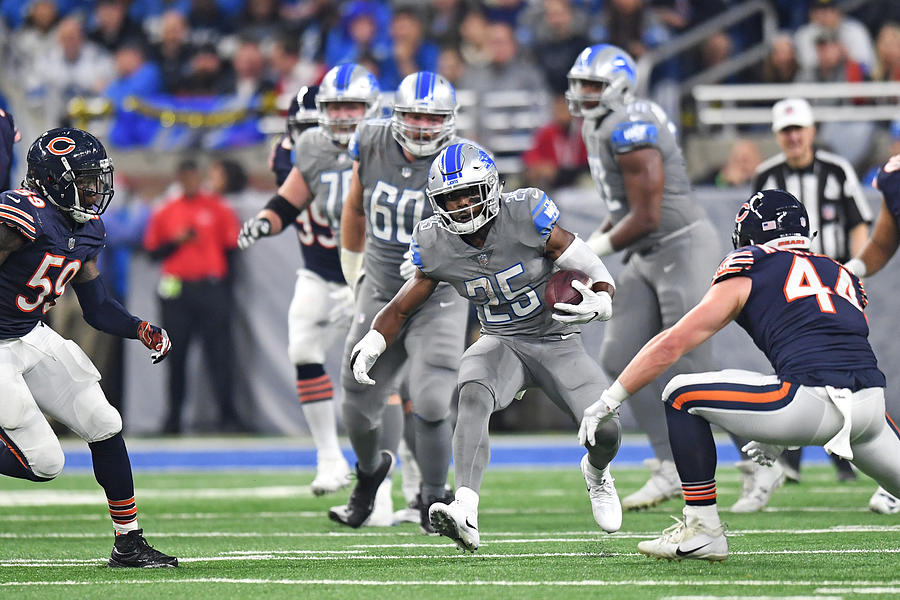 NFL: DEC 16 Bears at Lions #87 Photograph by Icon Sportswire