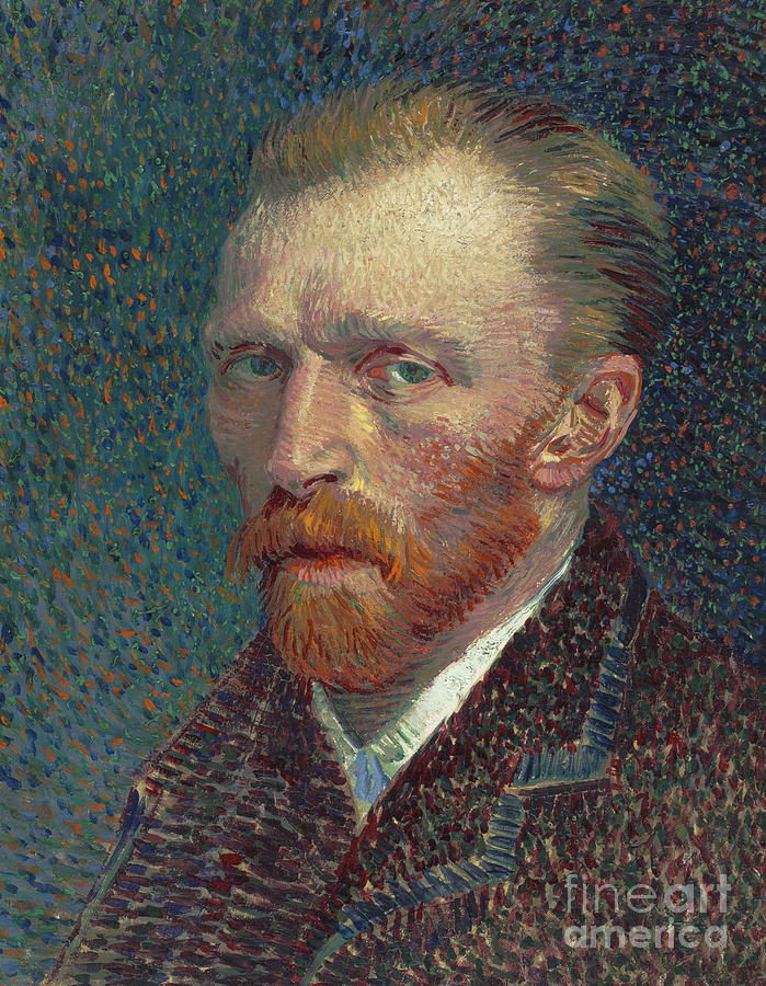 Vincent Van Gogh Painting - Self-Portrait by Vincent van Gogh