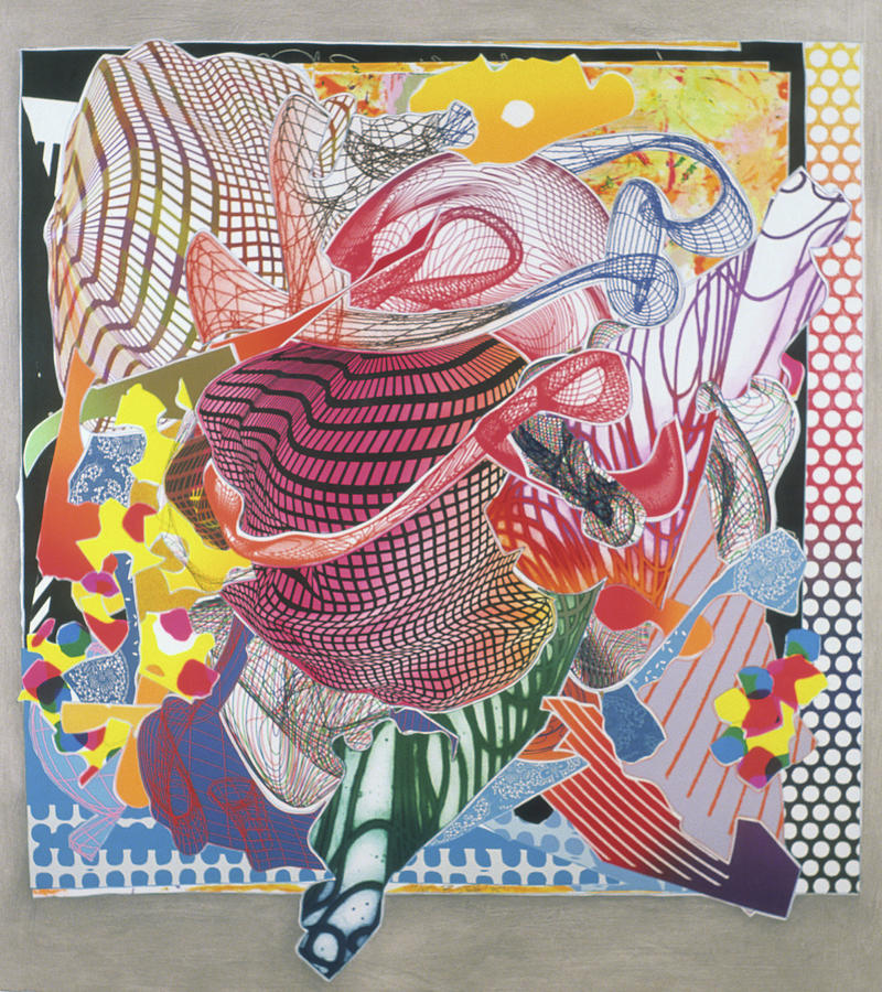 Frank Stella Painting by Fatima Khettab - Fine Art America