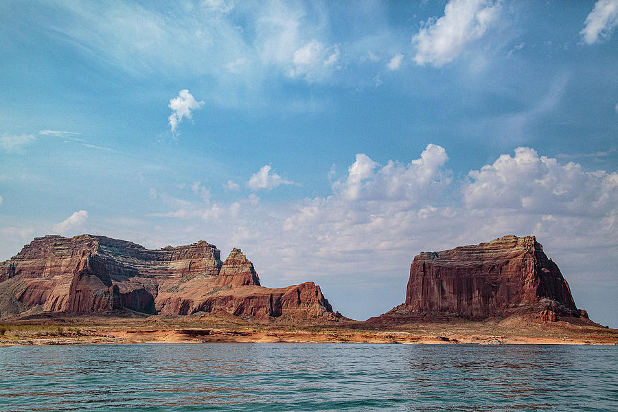 8B6424  Lake Powell Photograph by Stephen Parker