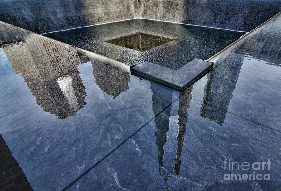 9-11 Memorial Photograph by John Kain