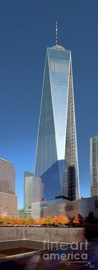 9/11 Memorial Photograph by Mariarosa Rockefeller