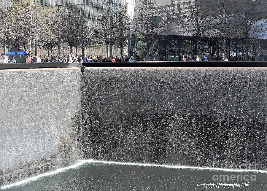 9/11 Memorial Pool In The Morning Light Photograph