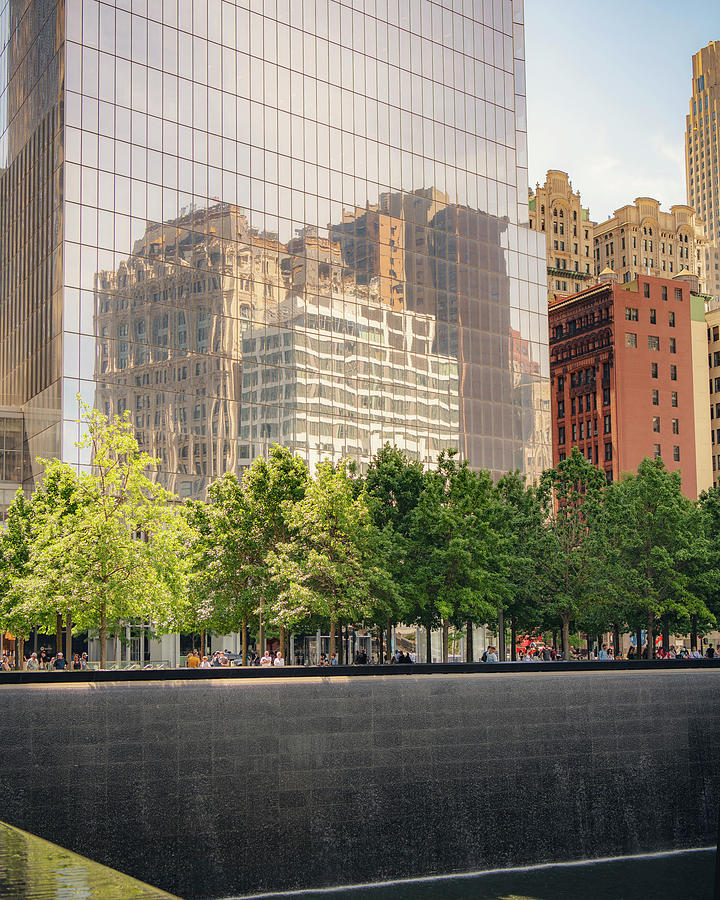 9/11 Memorial Reflections Photograph by Ray Devlin