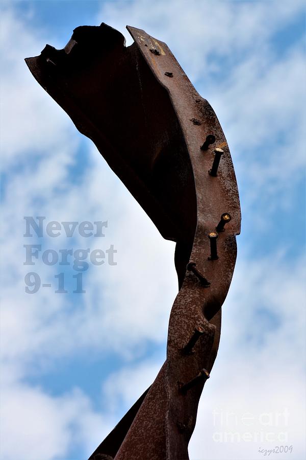 9-11 Never Forget Photograph by Irene Czys