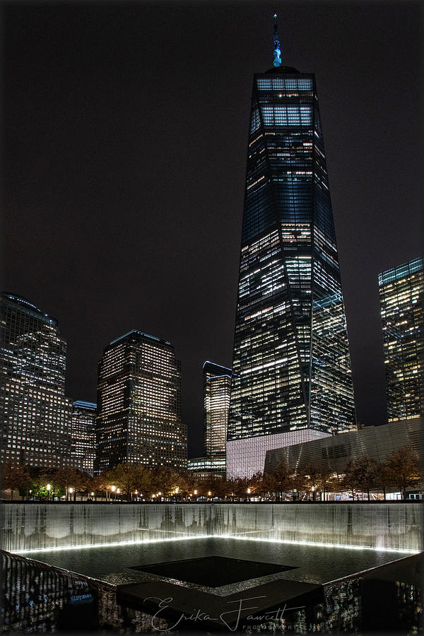 9/11 Tribute Memorial Photograph by Erika Fawcett