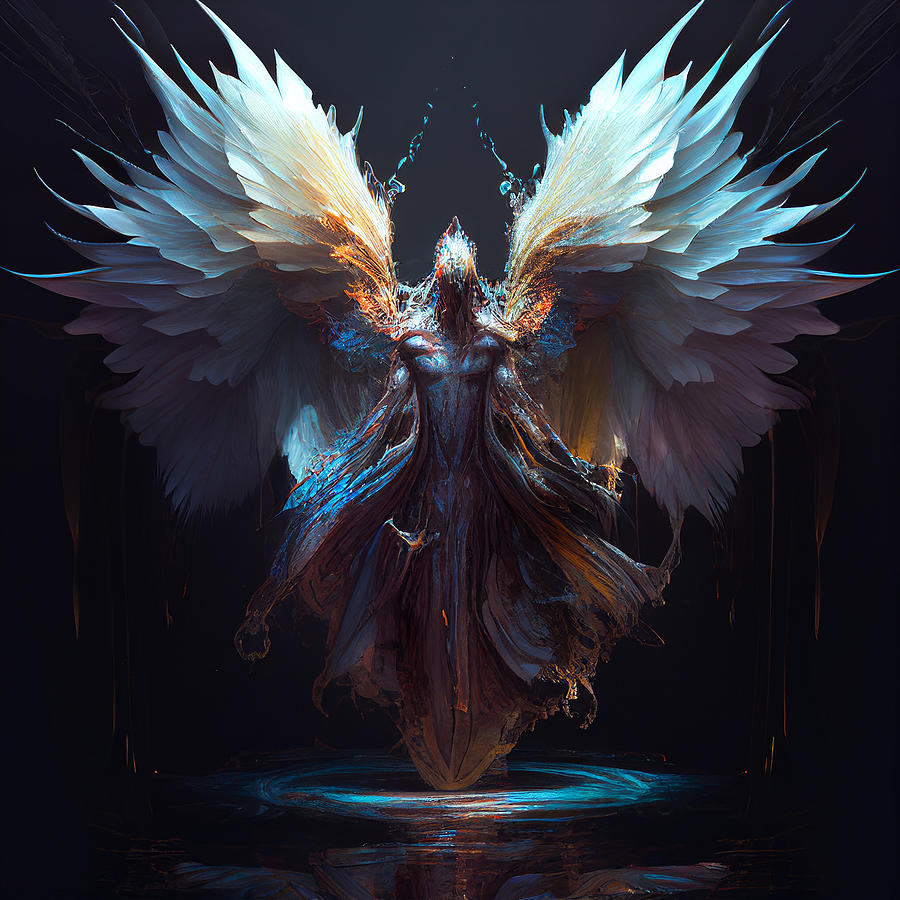 Angel Digital Art by Zane Wylie - Fine Art America