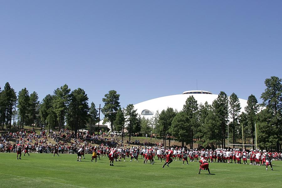 Arizona Cardinals Training Camp #9 Photograph by Gene Lower