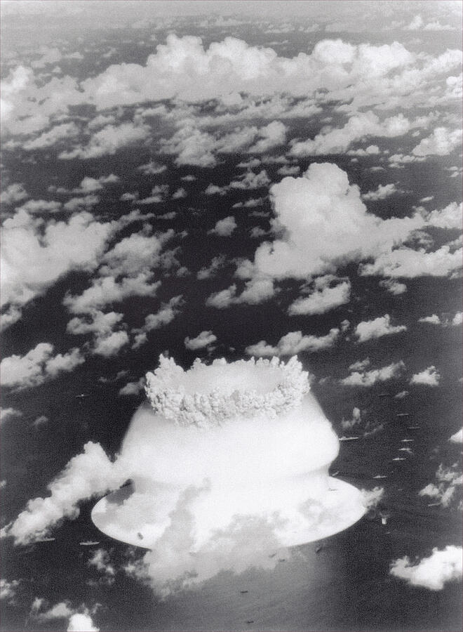 Atomic Bomb Blast Bikini Atoll Marshall Islands 1946 Photograph By