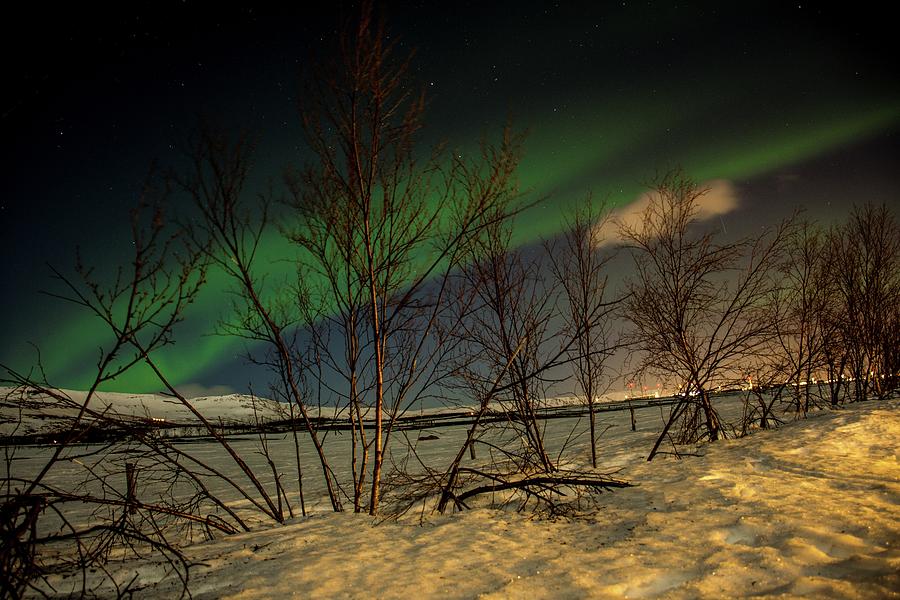 Aurora borealis #9 Photograph by Robert Grac