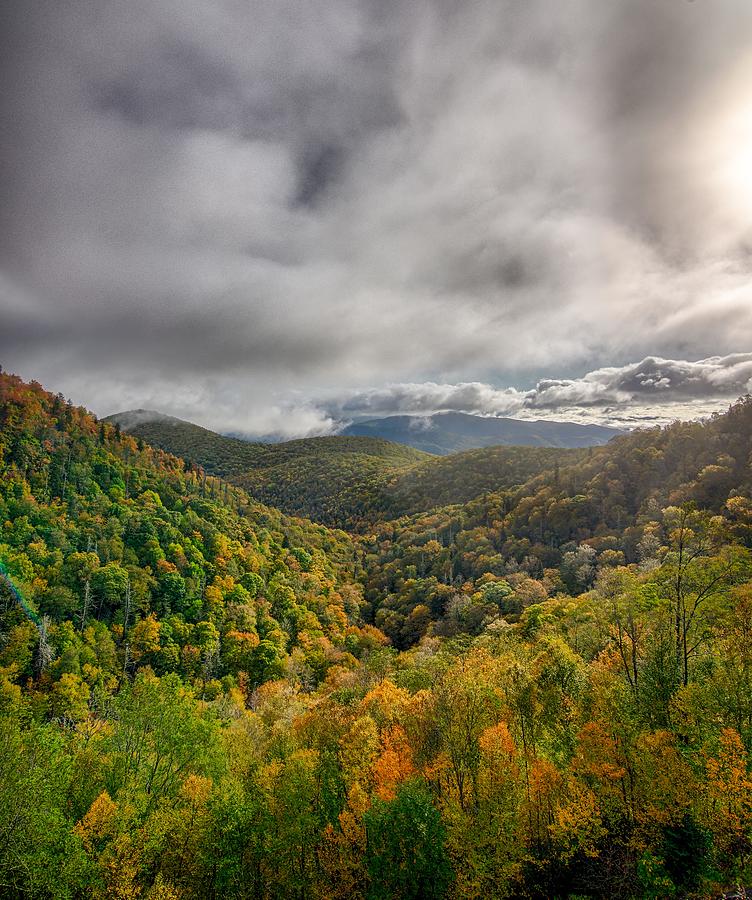 Autumn in the Appalachian Mountains Viewed Along the Blue Ridge  #9 Photograph by Alex Grichenko