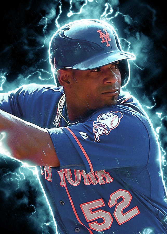 Baseball Yoeniscespedes Yoenis Cespedes Yoenis Cespedesla  Potencialapotencia New York Mets Newyorkme Digital Art by Wrenn Huber -  Pixels