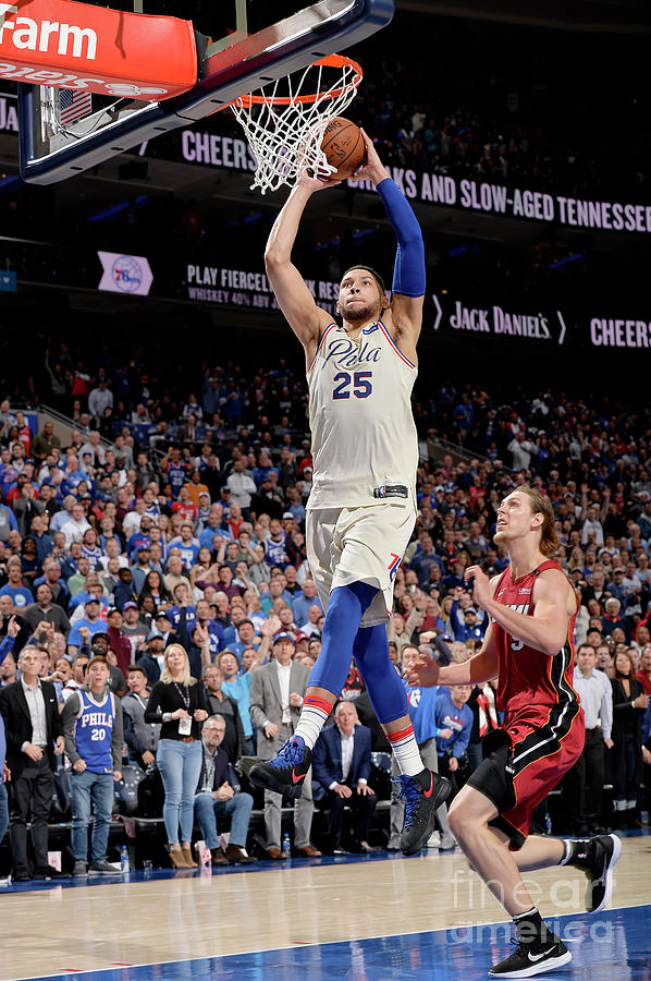 Ben Simmons Photograph by David Dow