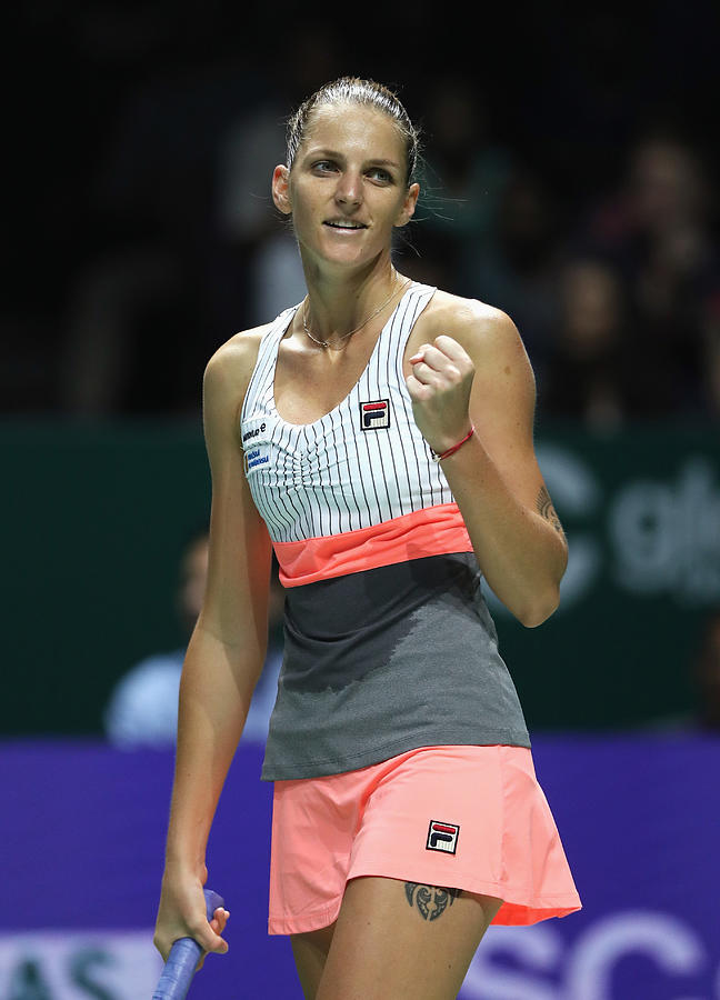 BNP Paribas WTA Finals Singapore presented by SC Global - Day 1 #9 Photograph by Matthew Stockman