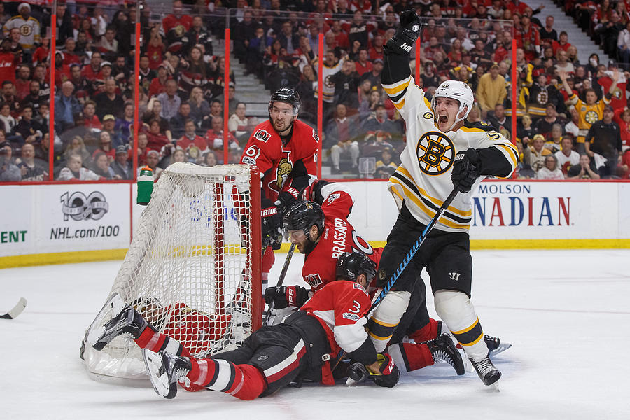 Boston Bruins v Ottawa Senators - Game Five #9 Photograph by Andre Ringuette