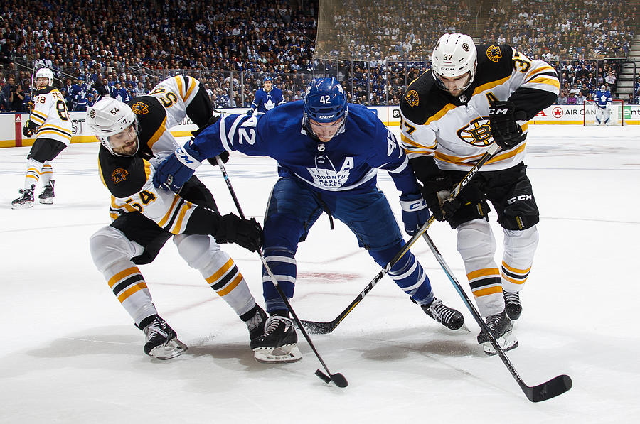 Boston Bruins v Toronto Maple Leafs - Game Three #9 Photograph by Mark Blinch