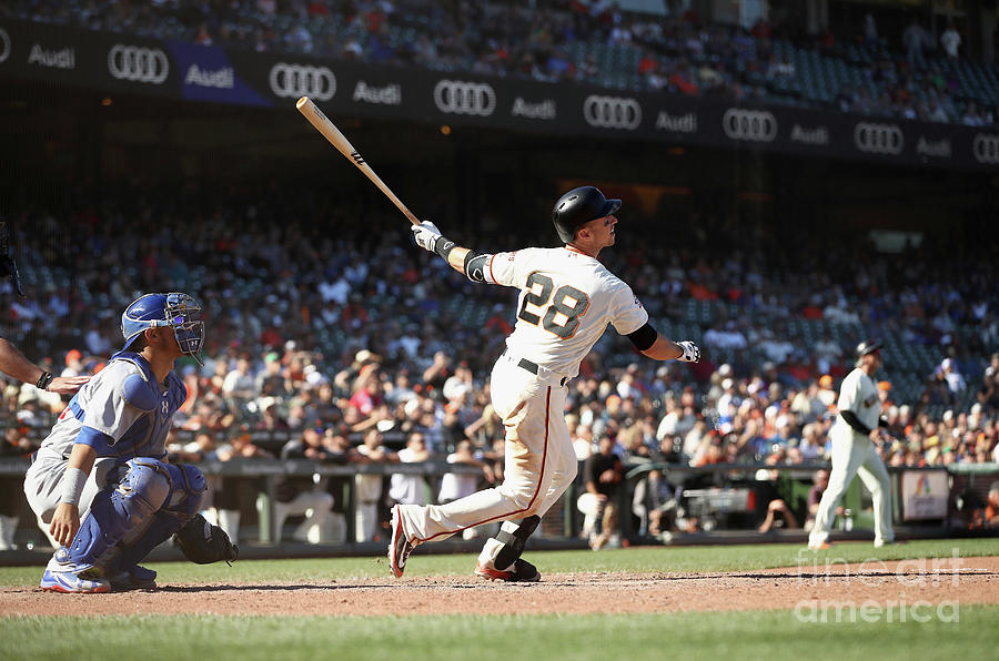 Buster Posey Photograph by Ezra Shaw