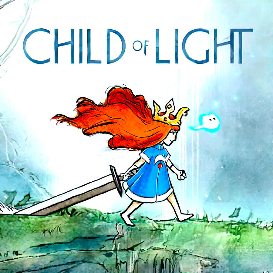 Child Of Light Digital Art by Aliza Vaughan - Fine Art America